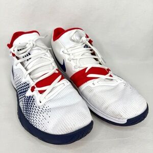 Nike Kyrie Flytrap Men's Basketball Shoes White Red Blue AA7071-146 Size 11